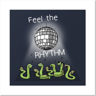 Feel the rhythm Posters and Art